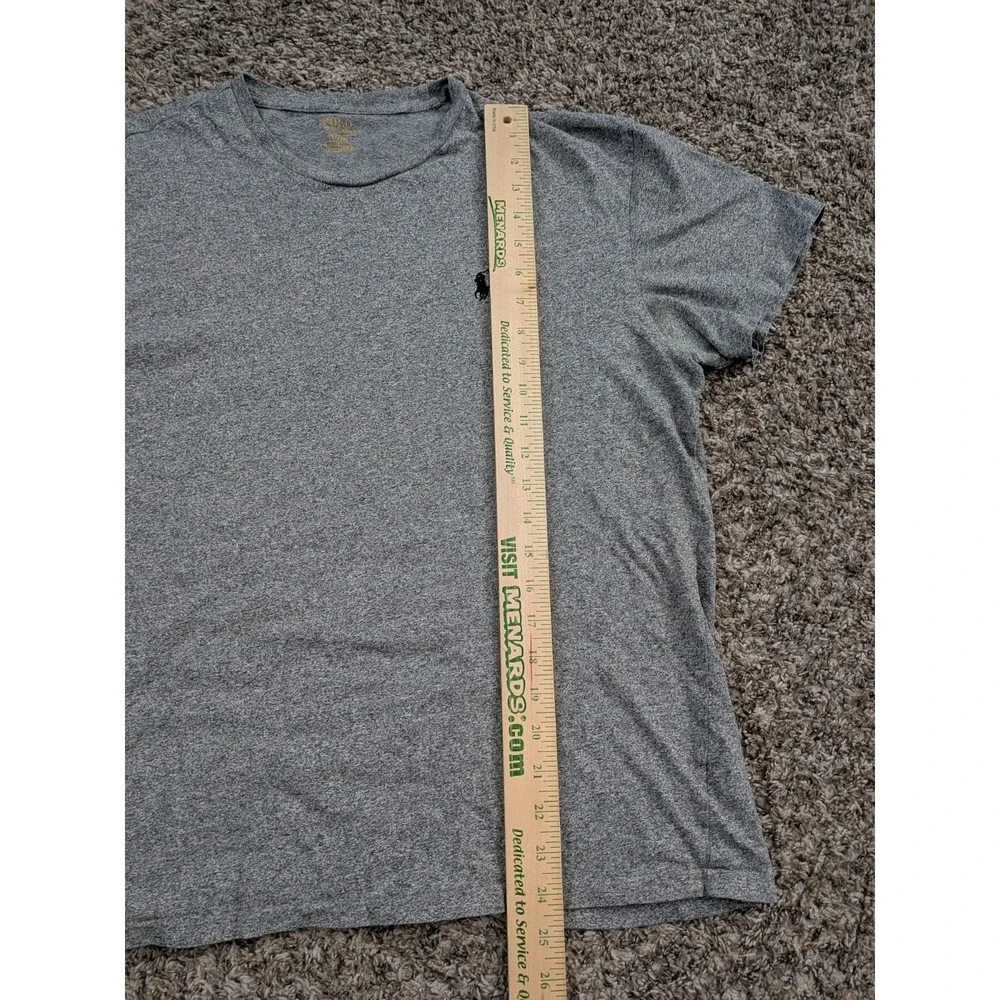 Polo Ralph Lauren Pony Logo T Shirt Mens‎ Medium Static Heather Gray